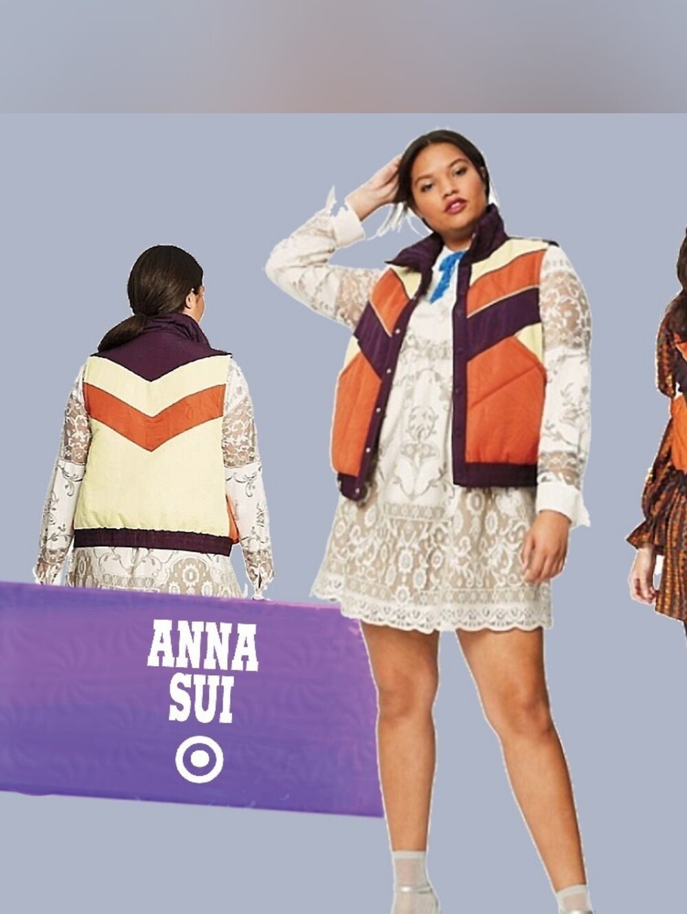 Anna Sui x Target 20th Anniversary Retro Puffer Vest